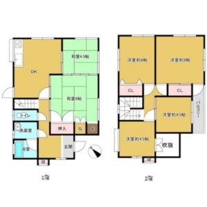 西牟田戸建間取