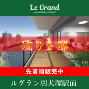 ルグラン羽犬塚駅前残り1邸アイキャッチ画像