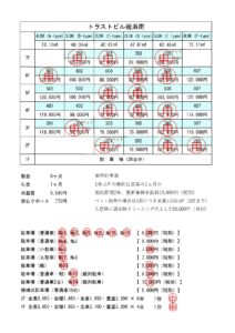 トラストビル姪浜 消込表(9月19日時点申込分)_