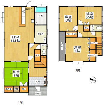 糸島市潤3丁目中古戸建⑨